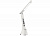 Ultraflash UF-821 C01 белый (Led, светильник настольный, 7Вт, дисплей,смена цвет.темп, кожа)