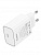HOCO C143A/ Сетевое ЗУ/ PD / 1 разъём Type-C/ Выход: 20W/ белый
