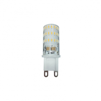 Jazzway PLED-G9  5w  4000K 320Lm 175-240V (пластик d16*50мм)